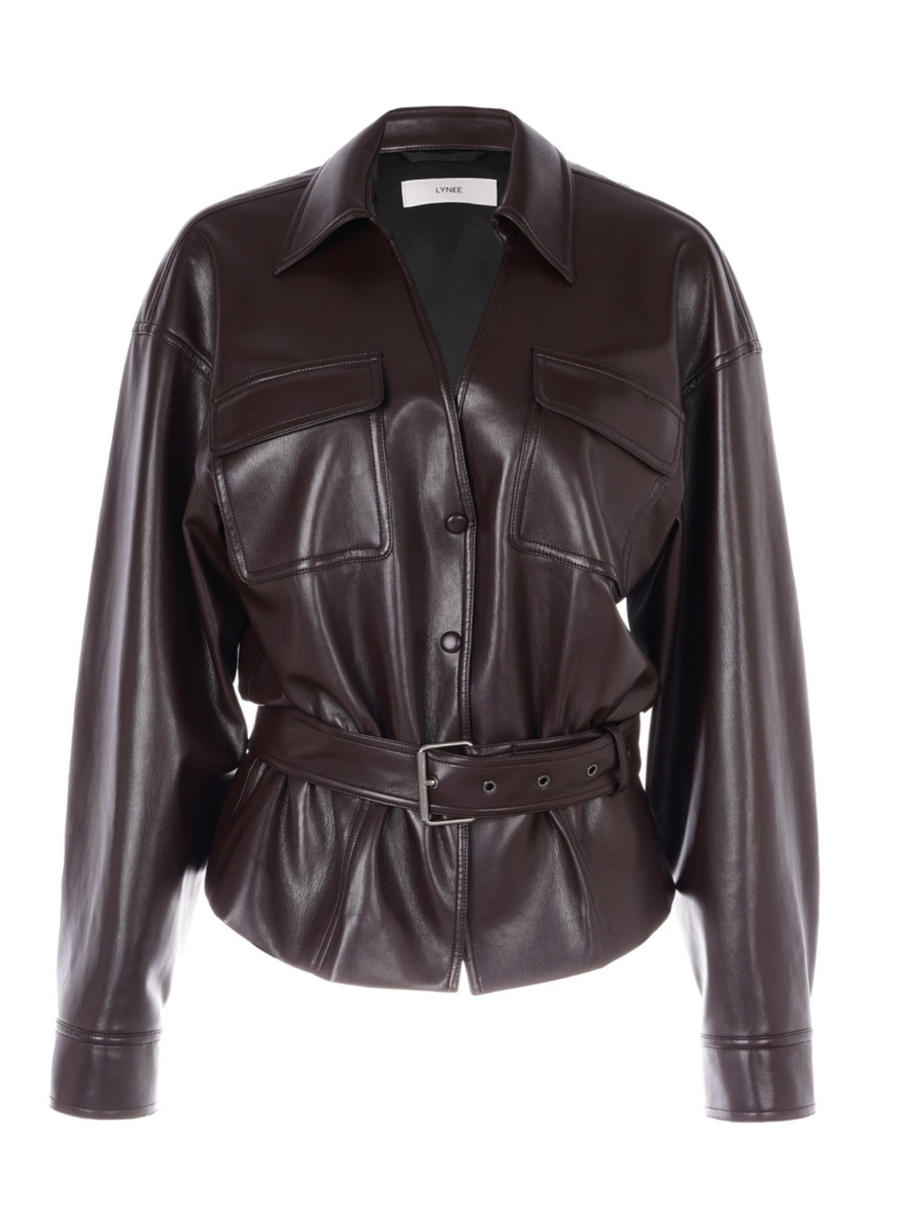 Faux Leather Moto Jacket