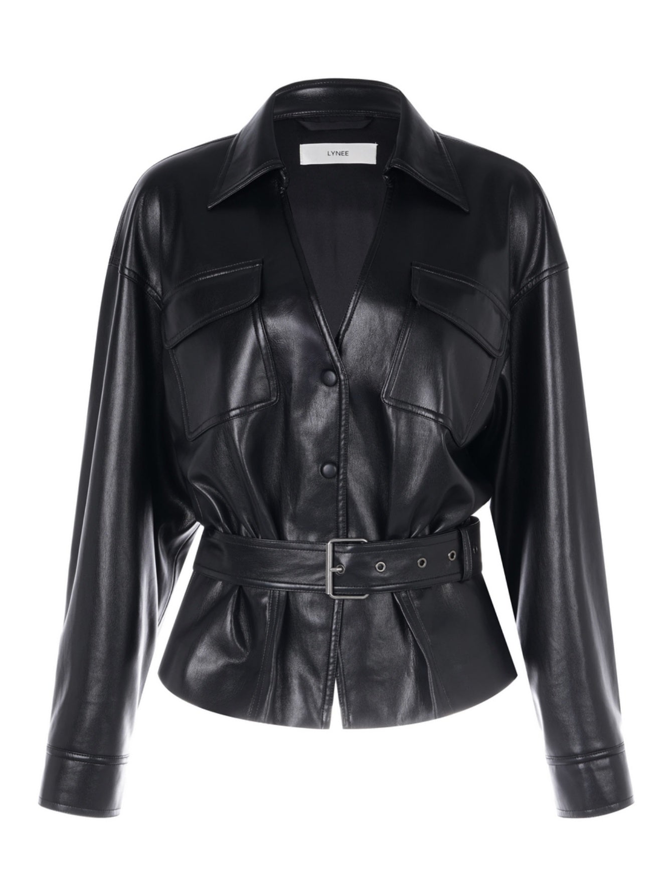 Faux Leather Moto Jacket