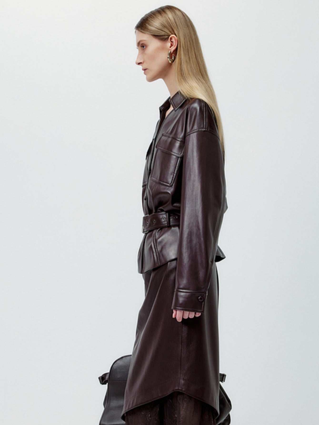 Faux Leather Moto Jacket