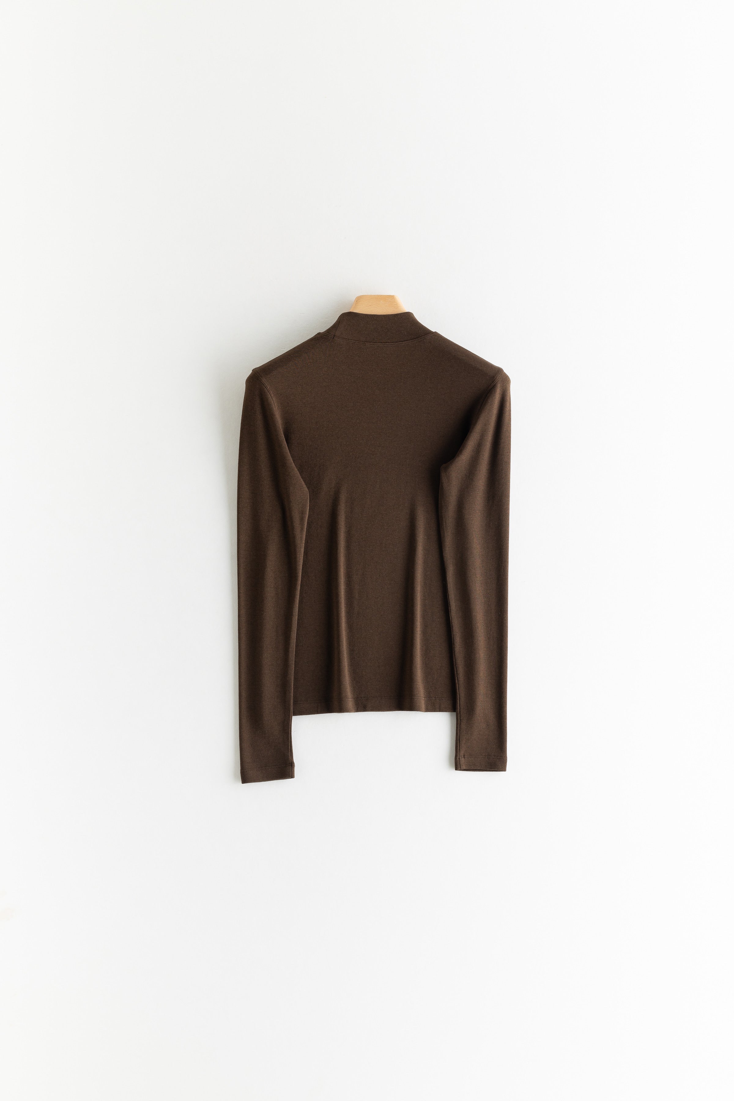 Cashmere blend Mock Neck Ultralight Top