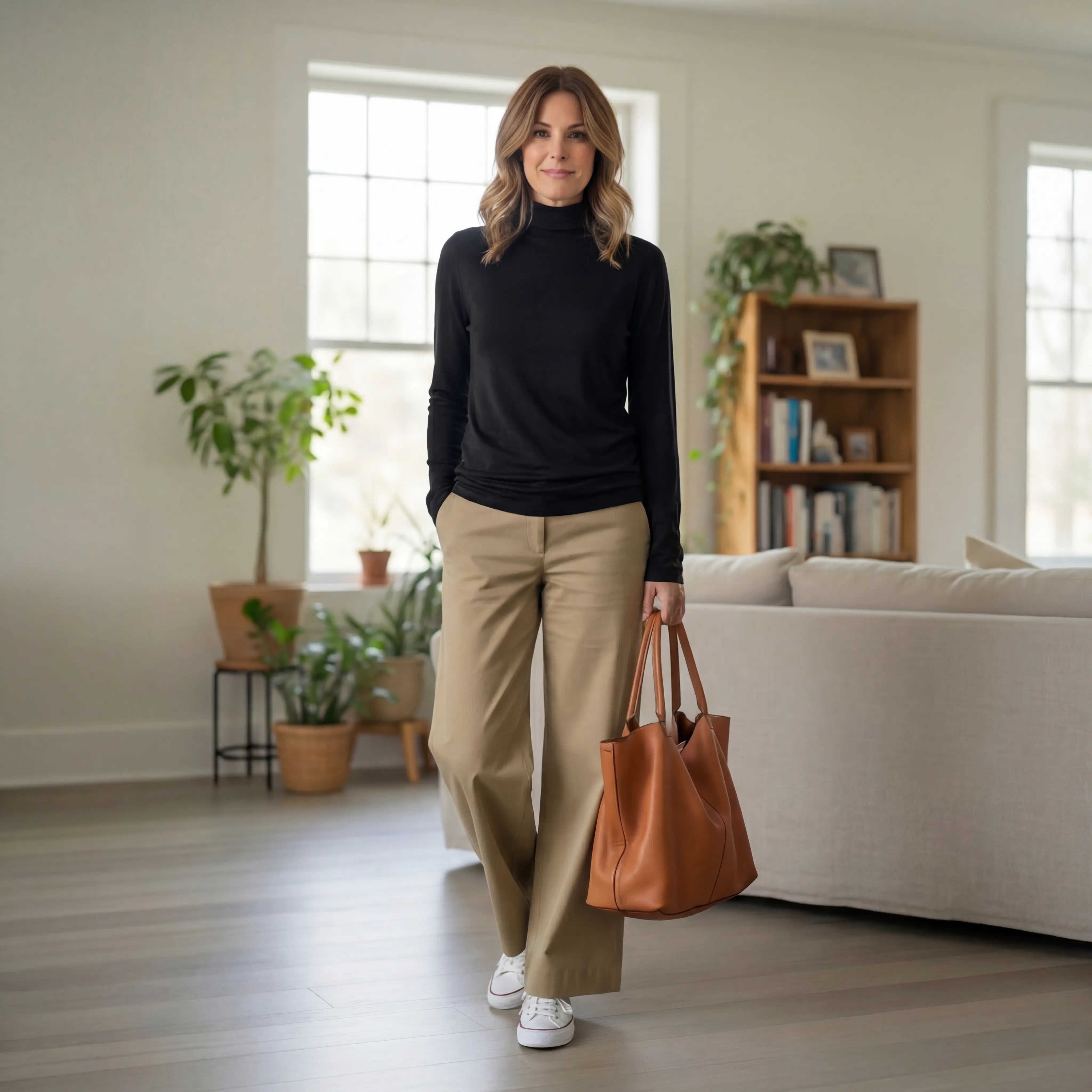 Cashmere blend Turtleneck Ultralight Top