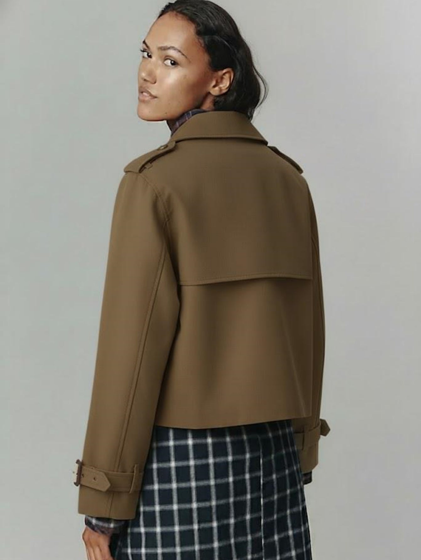 Classic Oversized Double-Breasted Trench Coat