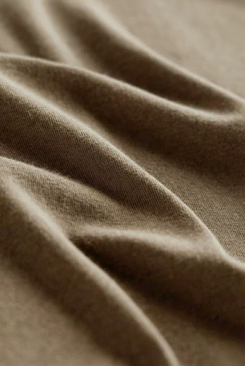 Cashmere blend Mock Neck Ultralight Top