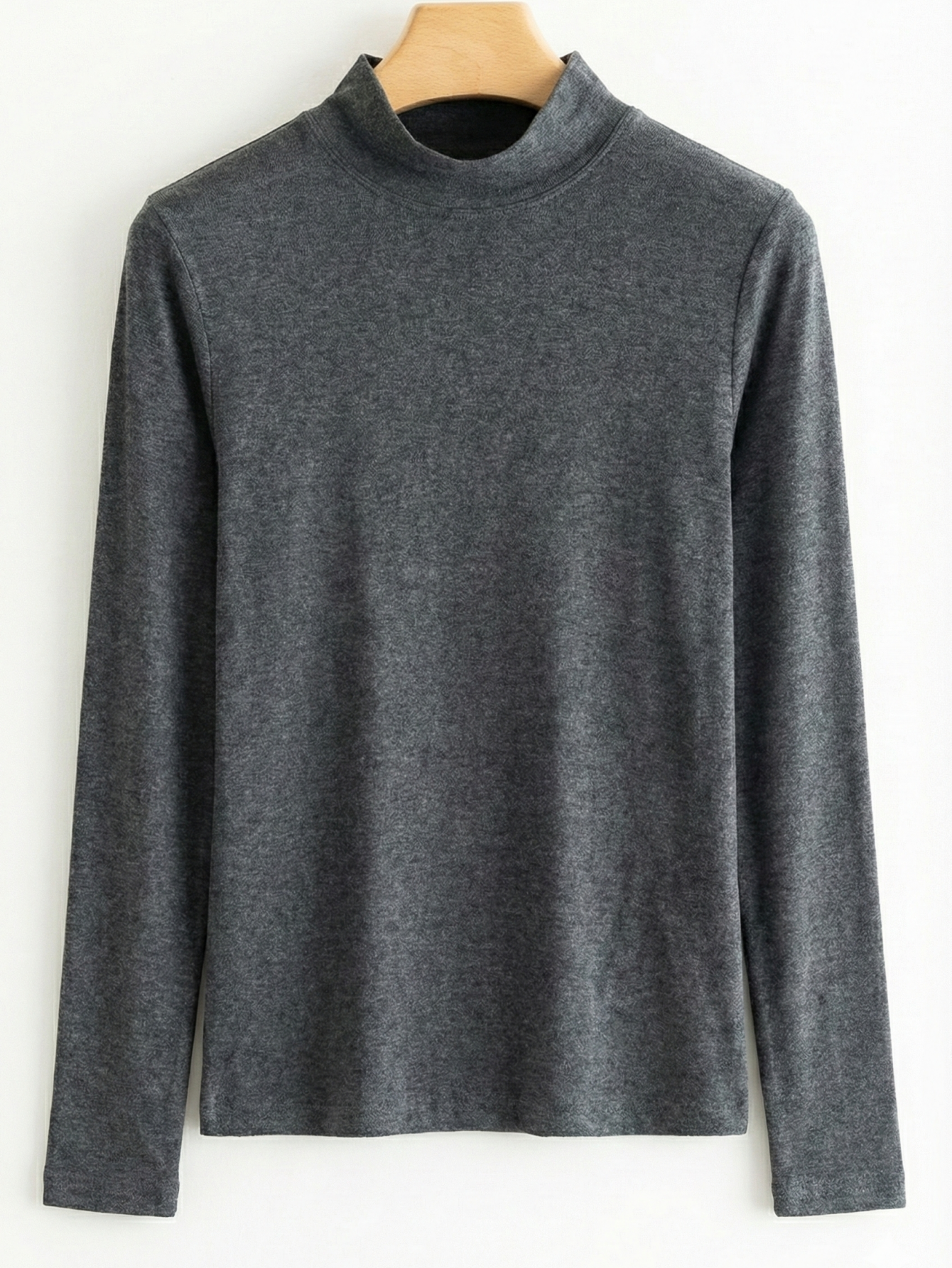 Cashmere blend Mock Neck Ultralight Top