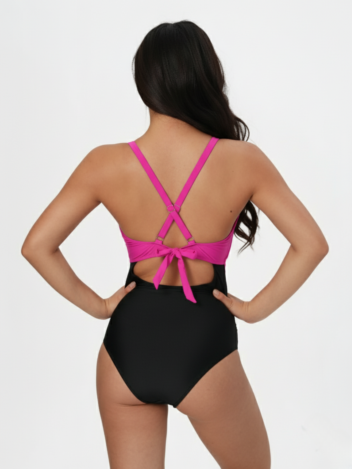 Cutout Tie-Back One-Piece