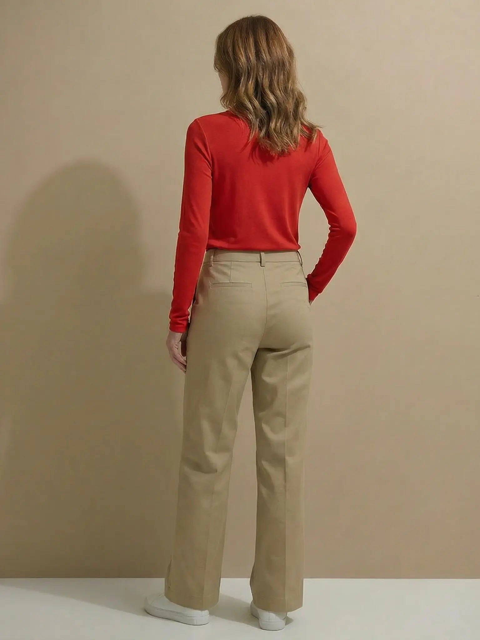 Cashmere blend Mock Neck Ultralight Top