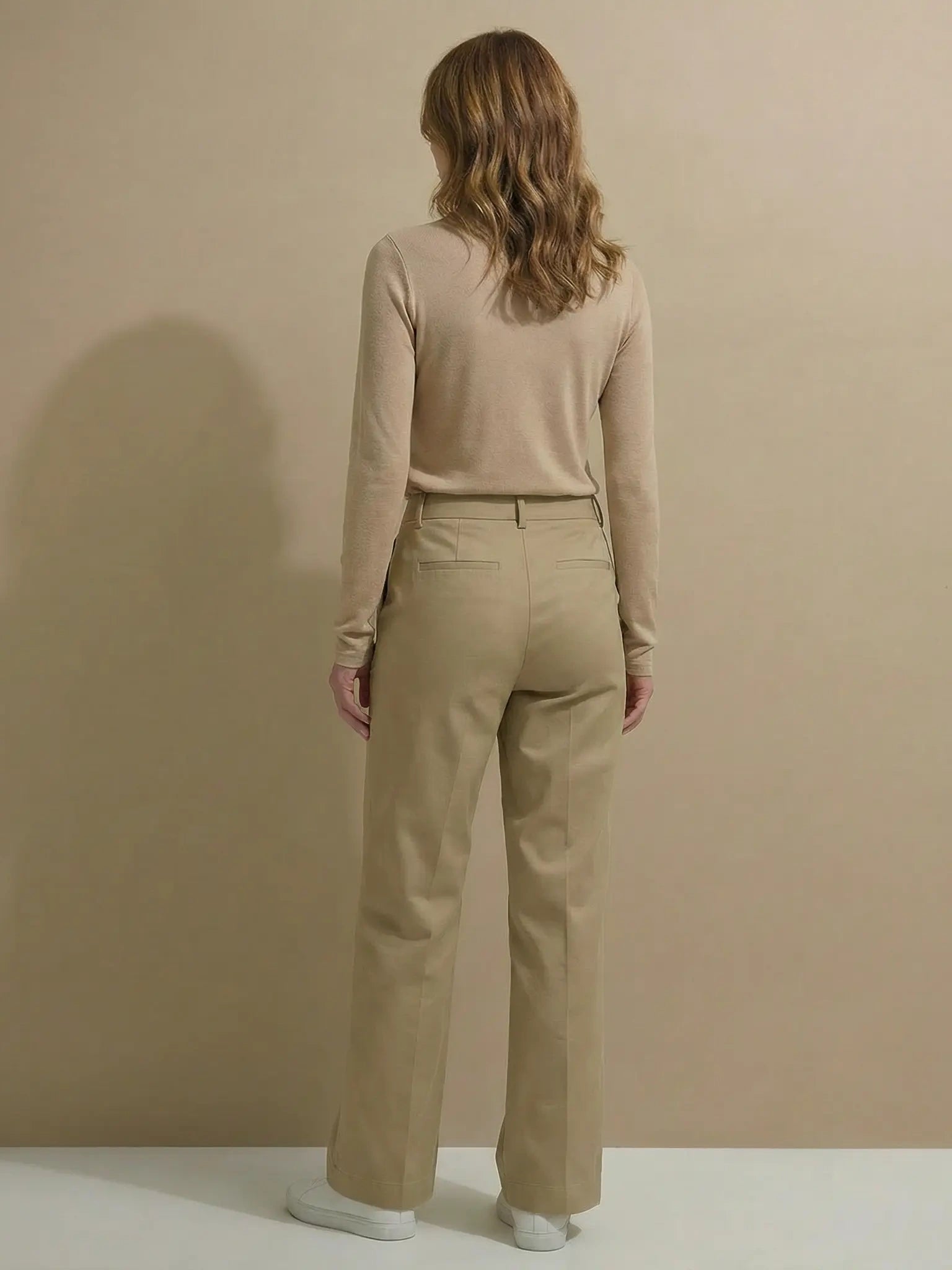 Cashmere blend Mock Neck Ultralight Top