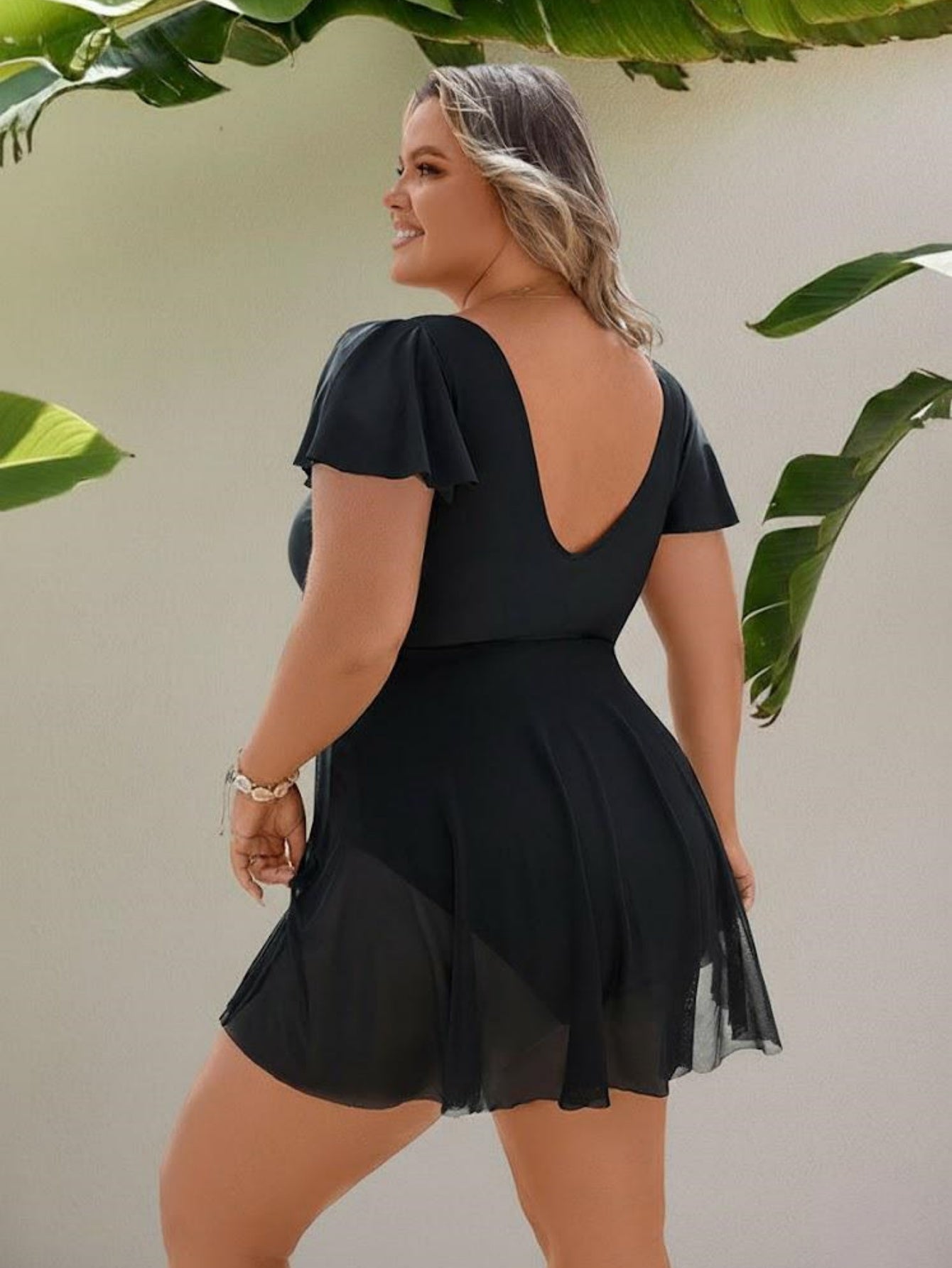 Plus Size Slimming Skirt Suit
