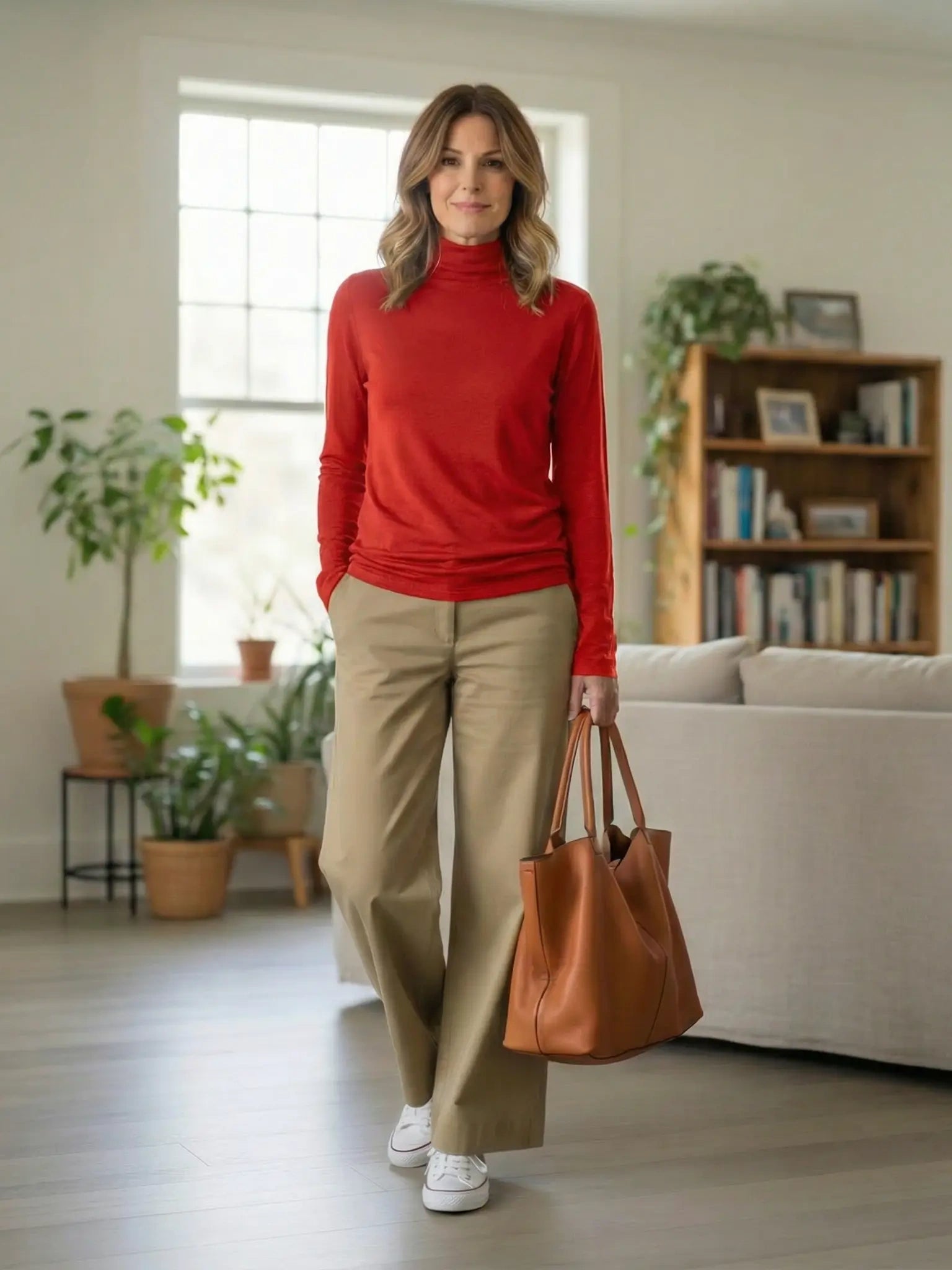 Cashmere blend Turtleneck Ultralight Top