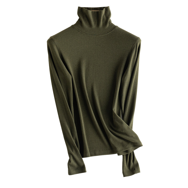 Cashmere blend Turtleneck Ultralight Top
