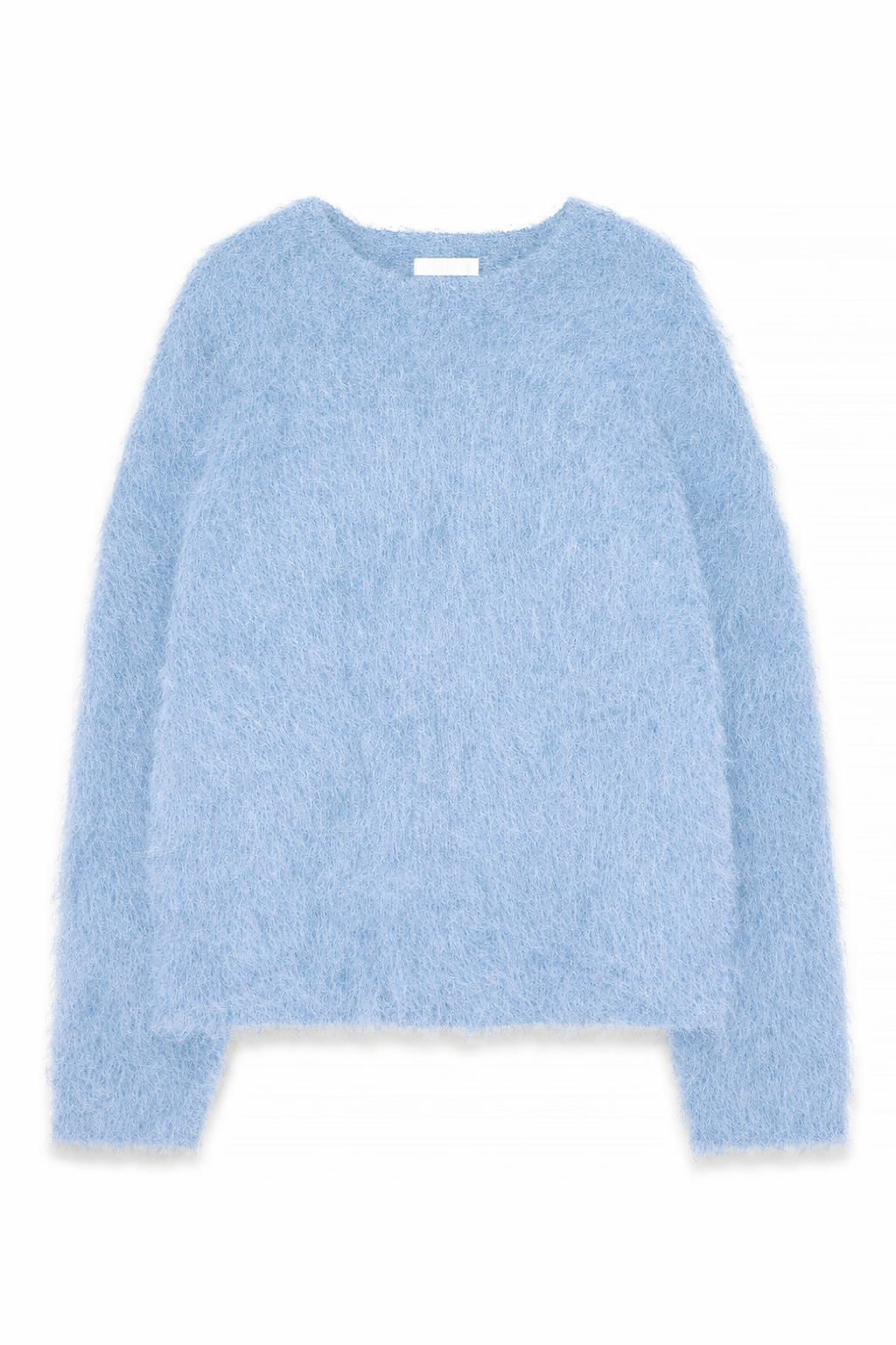 Brushed Alpaca Crew Neck Sweater