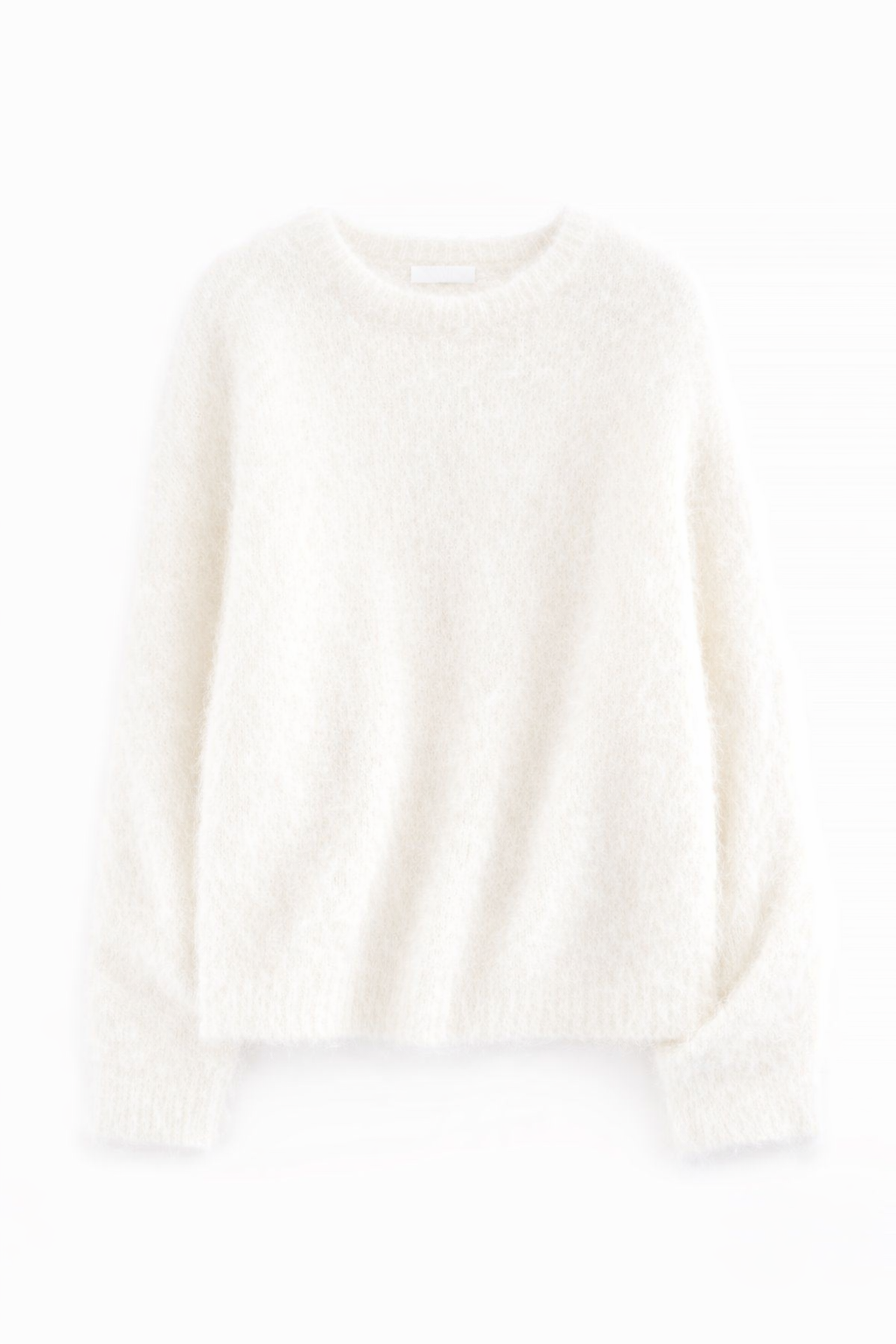 Brushed Alpaca Crew Neck Sweater