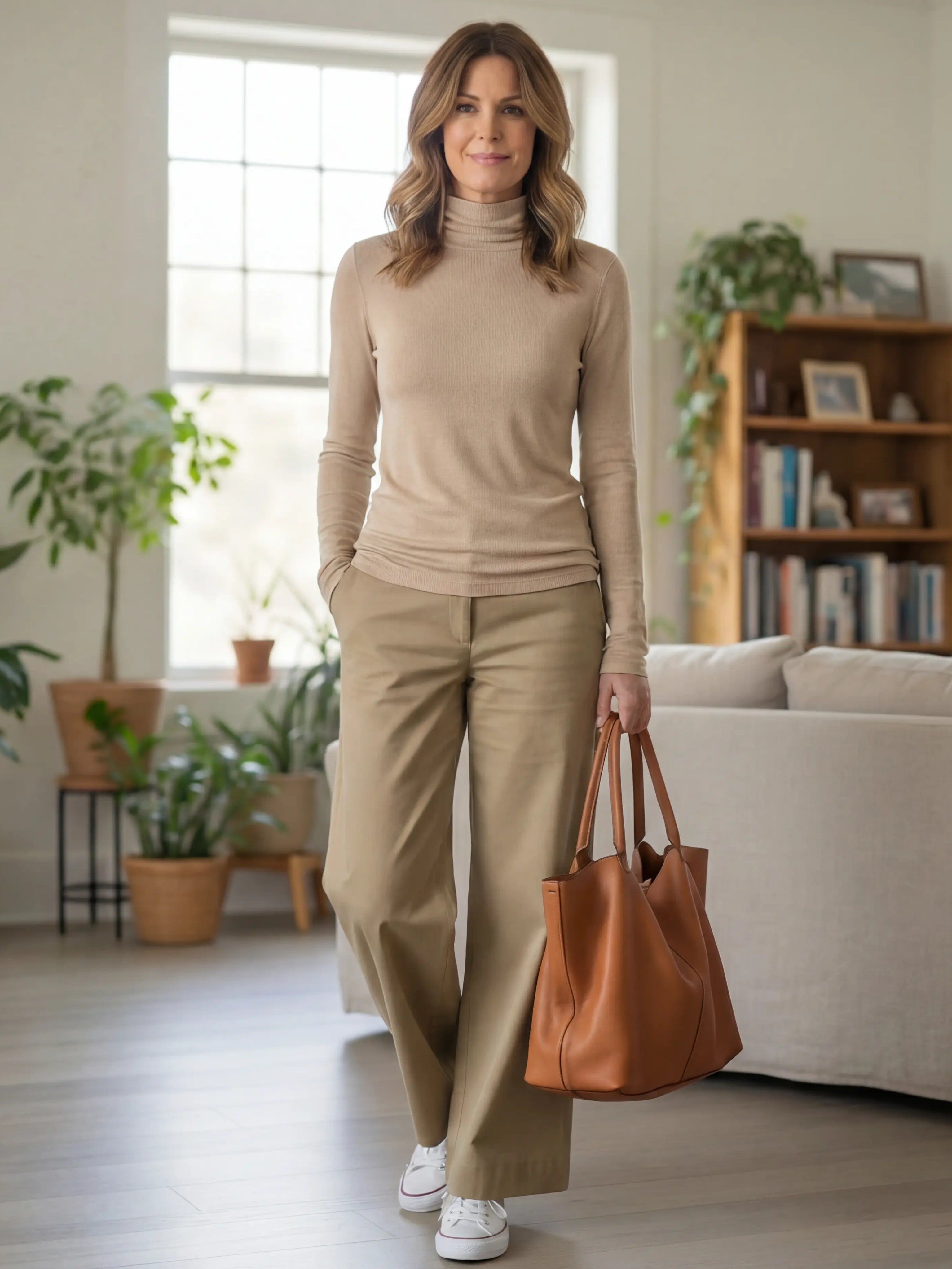 Cashmere blend Turtleneck Ultralight Top