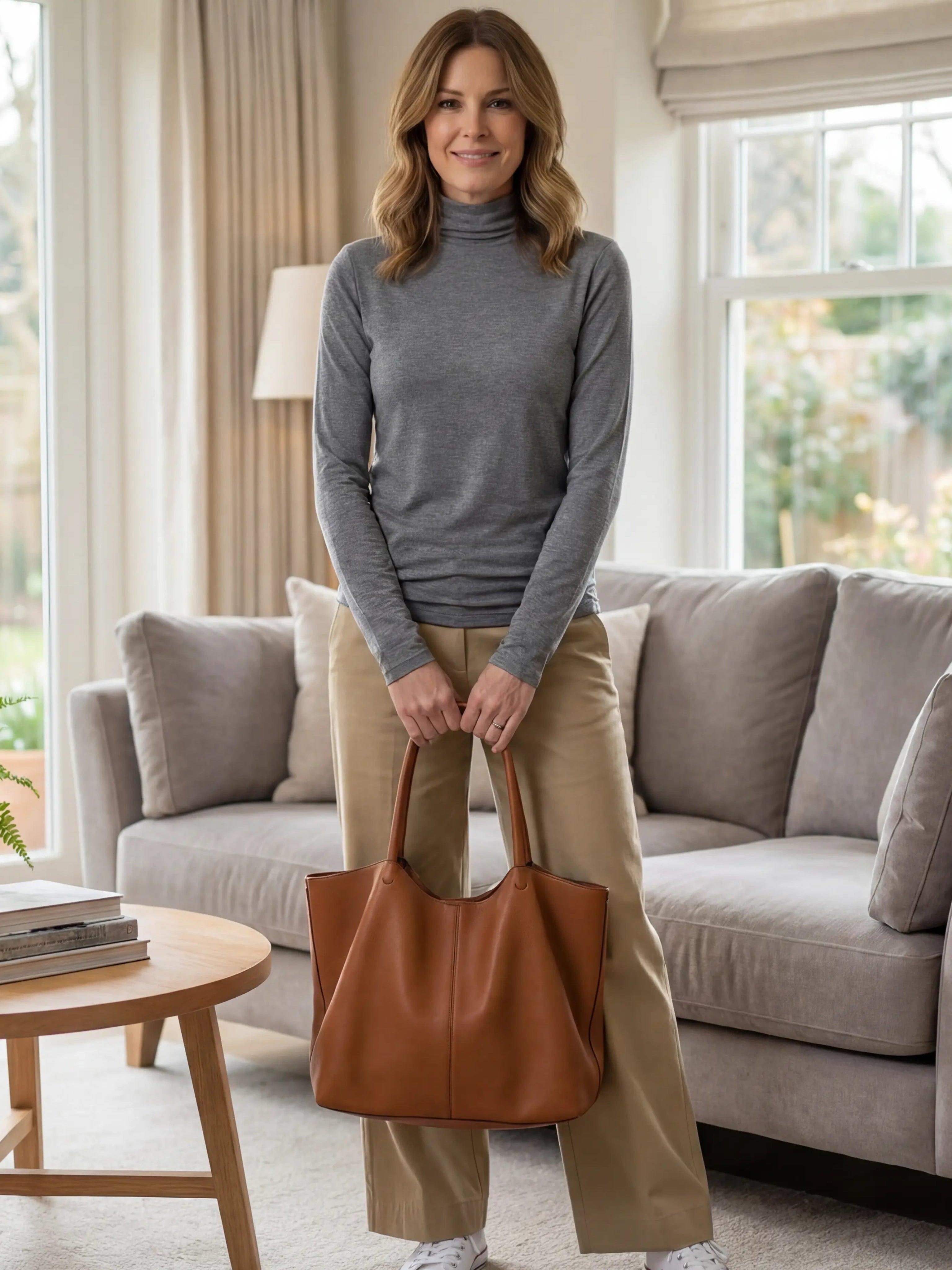 Cashmere blend Turtleneck Ultralight Top