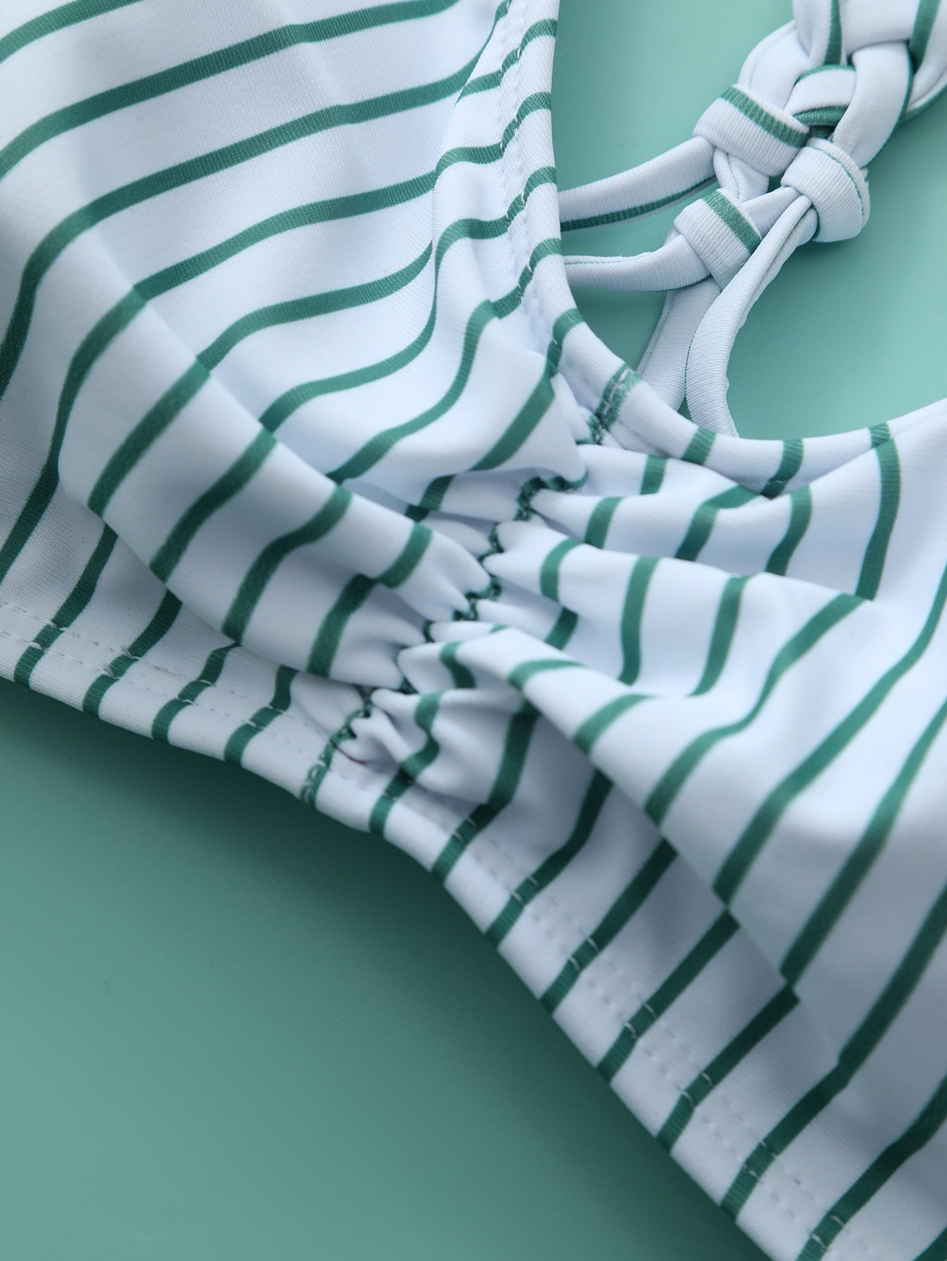 Braided Strap Reversible Bikini Set