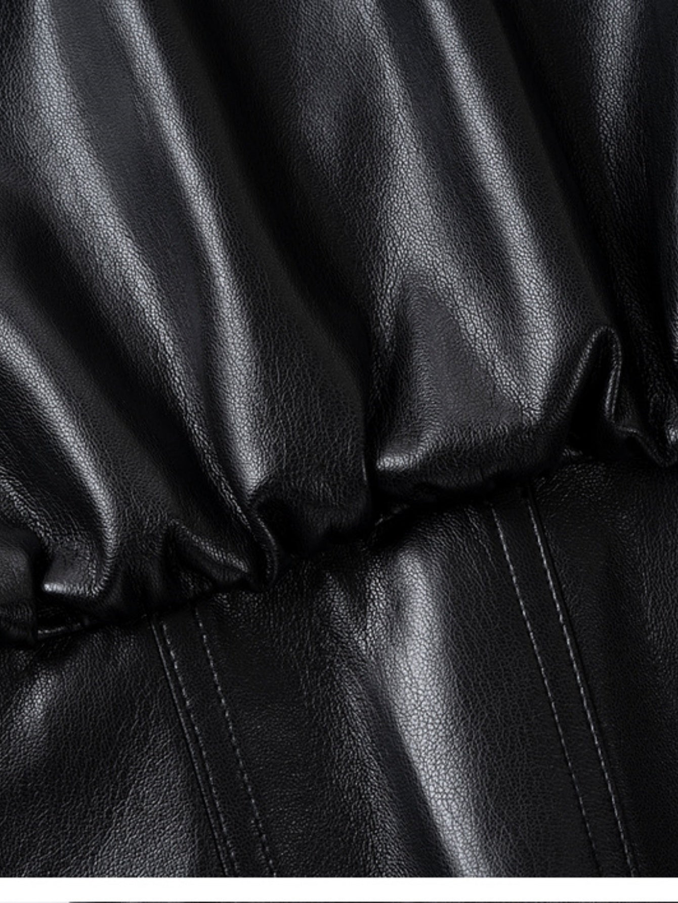 Faux Leather Moto Jacket