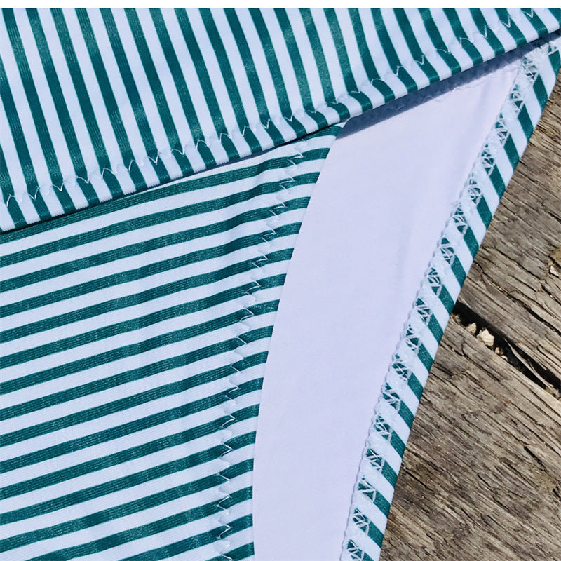 High Waisted Tummy Control Swim Shorts Set