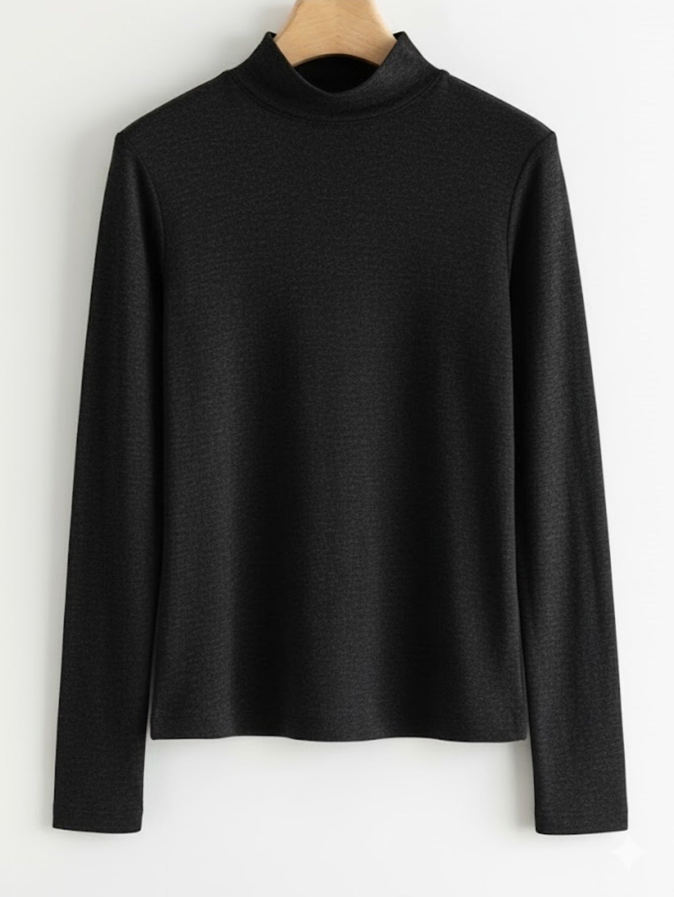 Cashmere blend Mock Neck Ultralight Top