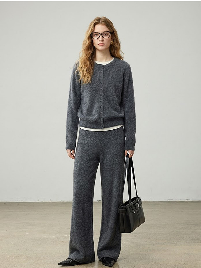 Cloud Cream Cashmere Cardigan